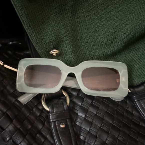Chunky Rectangular Sunglasses - Picture 2 of 5